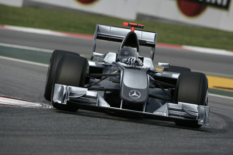 Sådan ser conceptet for Mercedes GP ud
